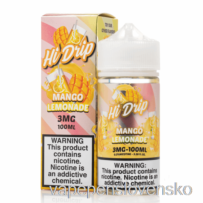 Mangová Limonáda - Hi-drip E-liquidy - 100ml 0mg Vape Shop Bratislava